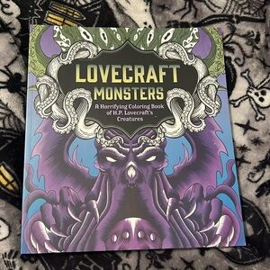 Brand new lovecraft monsters coloring book
